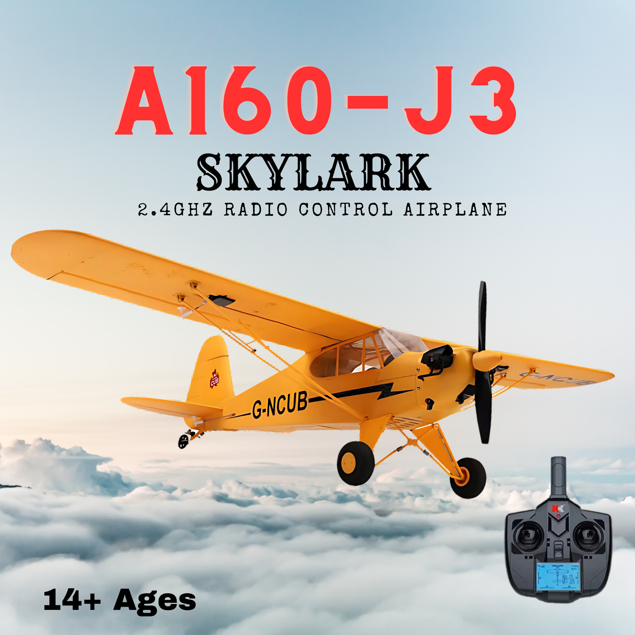 UNIQUE TOYS ZONE - A160 RC BRUSHLESS REMOTE CONTROL AIRPLANE