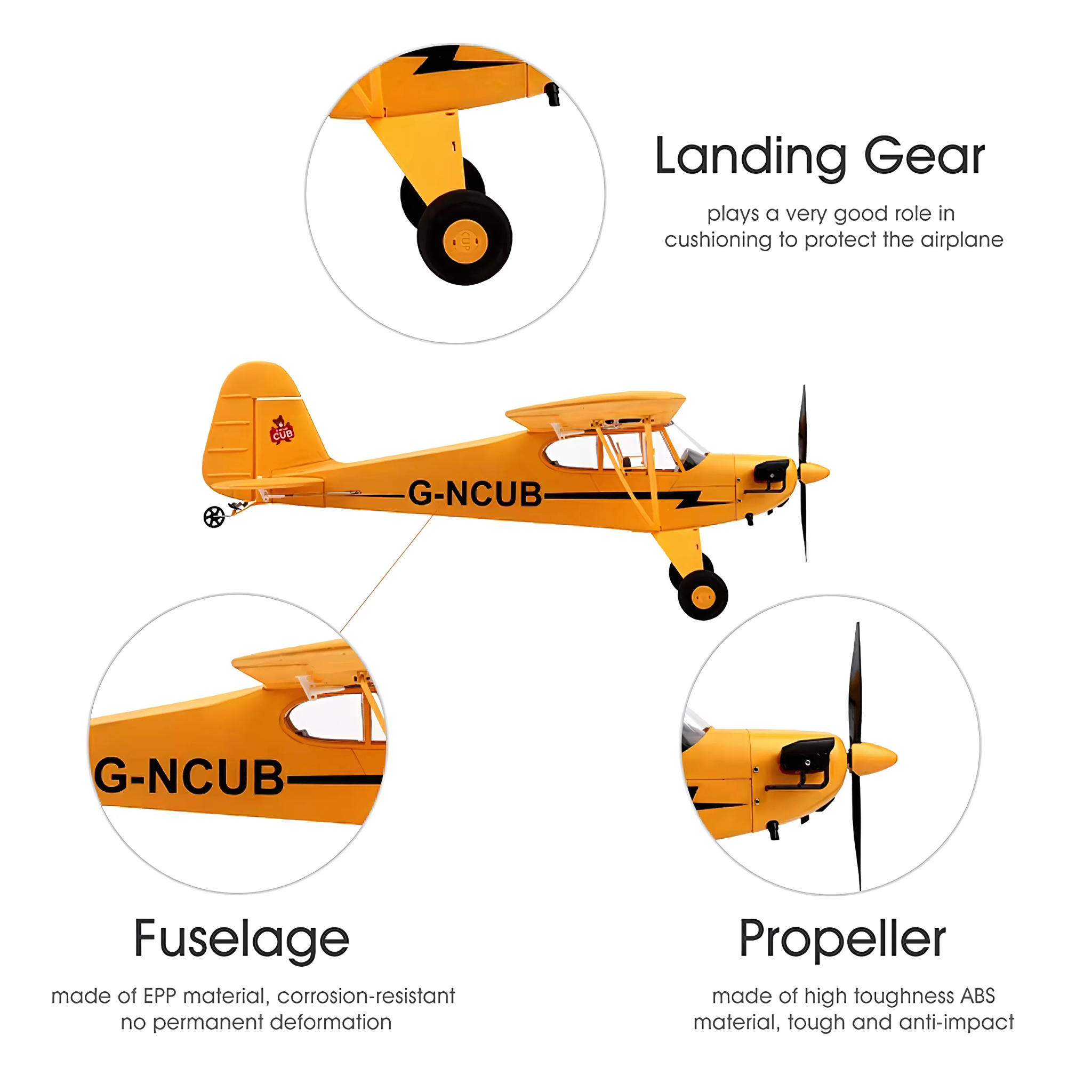 UNIQUE TOYS ZONE - A160 RC BRUSHLESS REMOTE CONTROL AIRPLANE